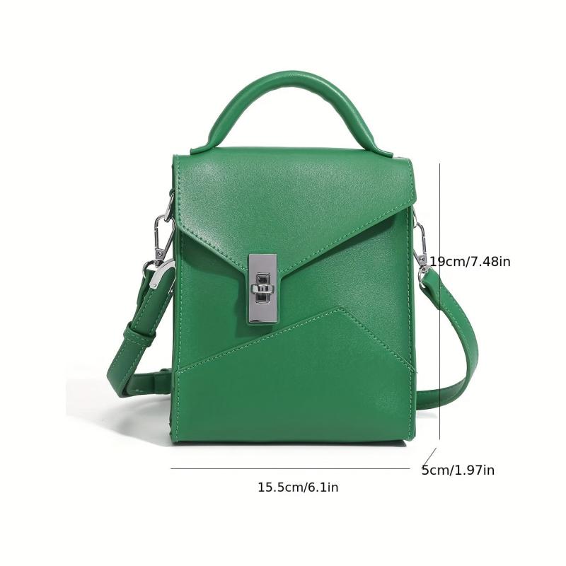 Men's Japanese Retro Crossbody Bag Work PU Messenger Bag