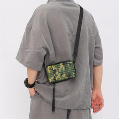Camouflage ABS Hard Shell Crossbody Shoulder Bag