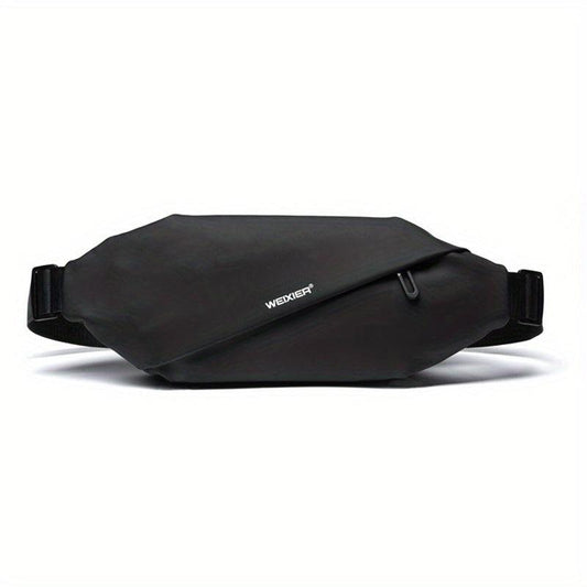 Men's Waterproof Shoulder & Waist Bag with Adjustable Strap