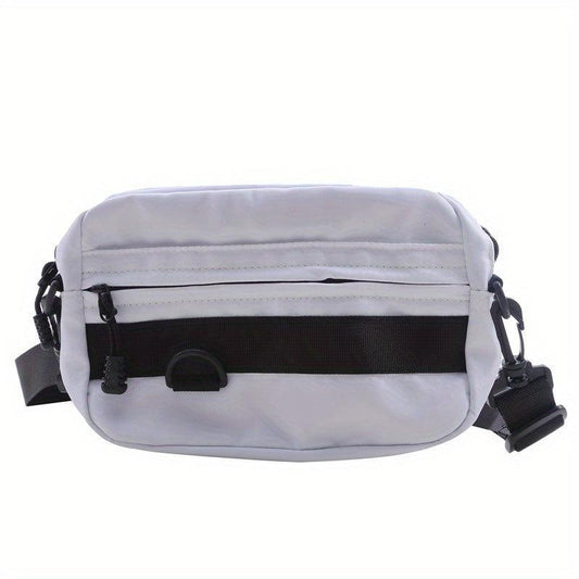 Men's Chest Bag Lightweight Messenger Bag Student Sports Travel Shoulder Bag