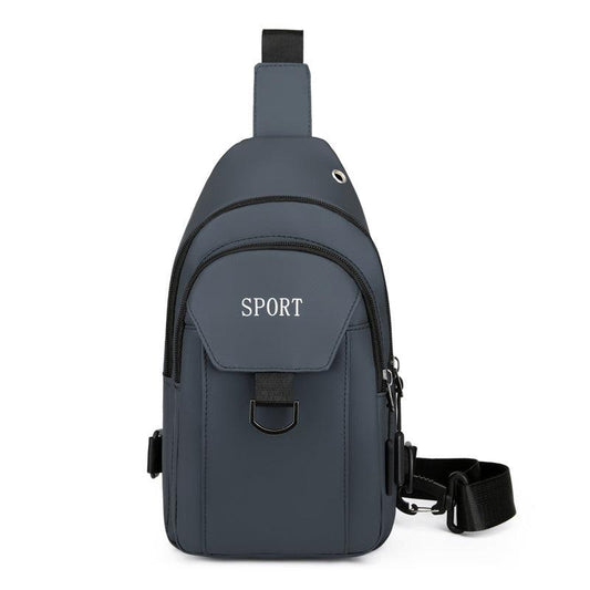 Men's Chest Bag Daily Commuting Messenger Bag Sports Backpack