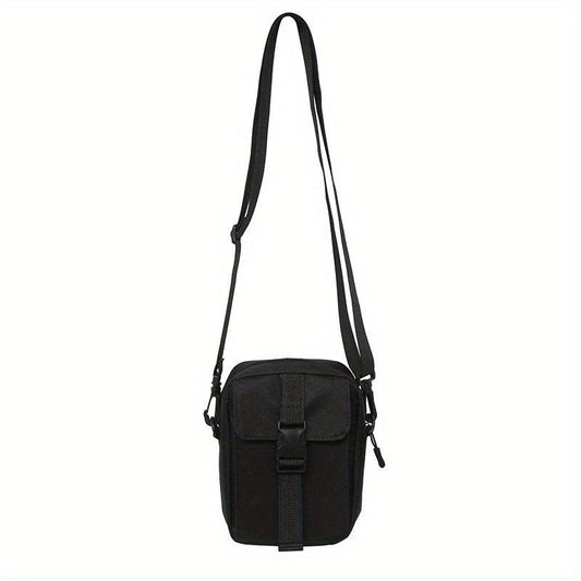 Mini Diagonal Bag One Shoulder Crossbody Bag Men's Small Chest Nylon Canvas Slin