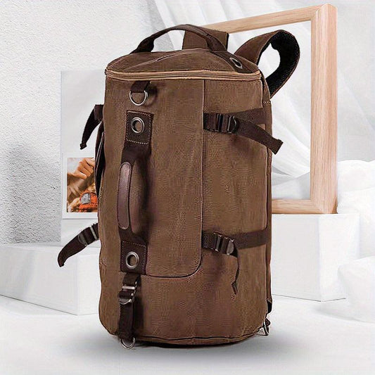 Retro Men's Backpack Large Capacity Sports Travel Bag