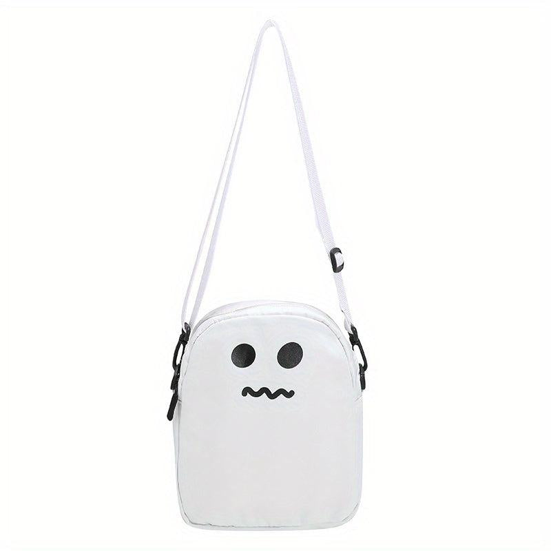 Funny Expressions Mini Crossbody Bag Messenger Wallet for School Work Travel