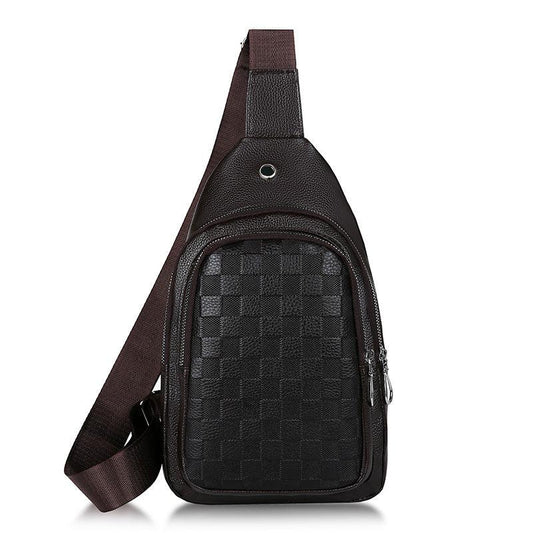 Men's Messenger Chest Bag - Fashionable & Practical