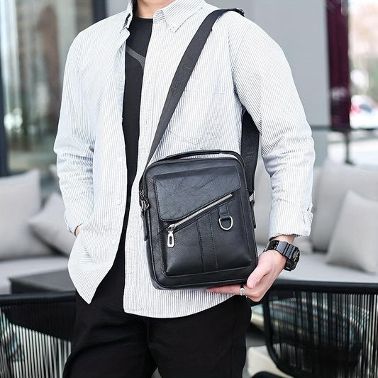 Men's Vintage Casual Shoulder Bag Messenger Bag Handbag For Commuting Travel
