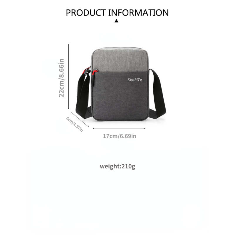 Men's Casual Outdoor Shoulder Bag Messenger Bag Phone Bag