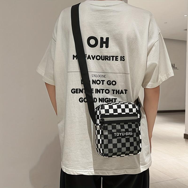 Men's Mini Messenger Bag Casual Satchel Mobile Phone Crossbody