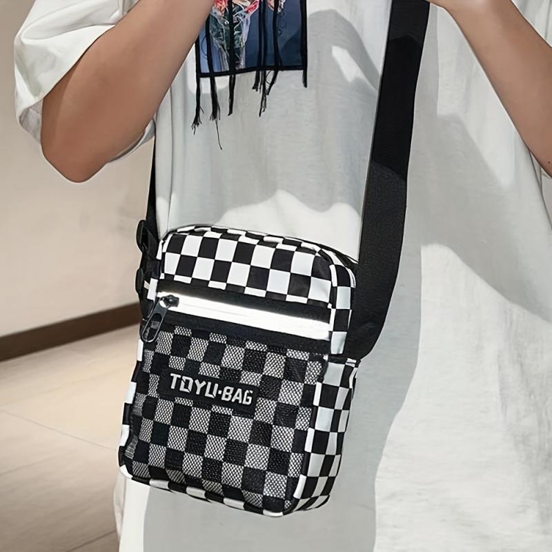 Men's Mini Messenger Bag Casual Satchel Mobile Phone Crossbody
