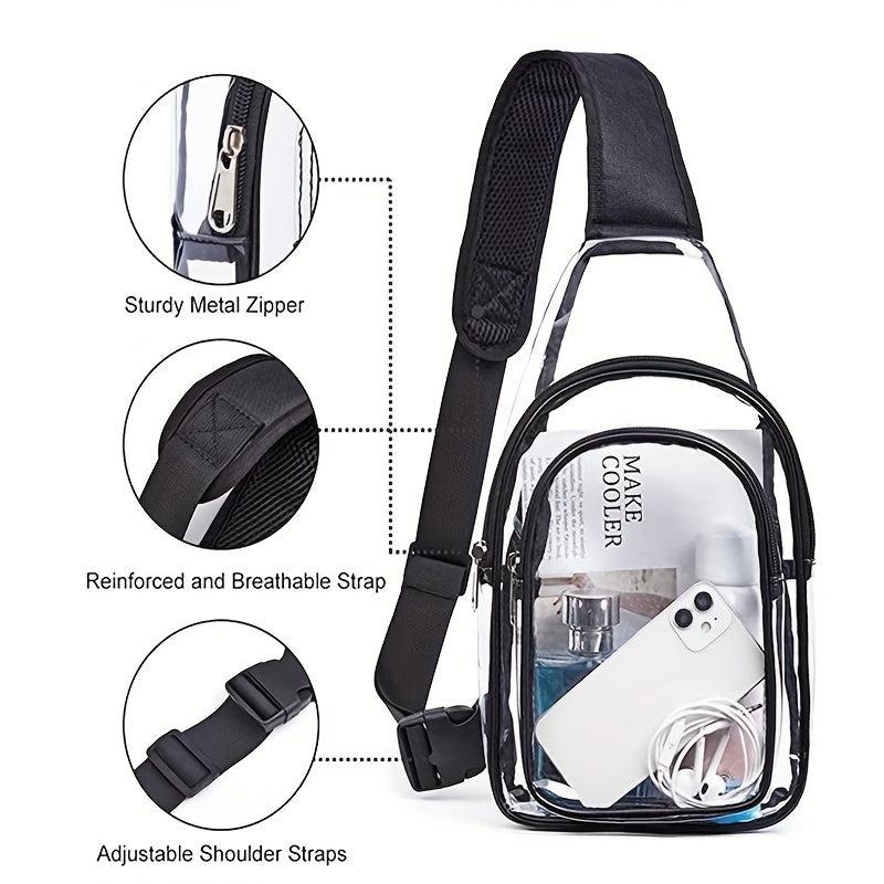 Waterproof PVC Shoulder Bag for Travel Hiking Beach