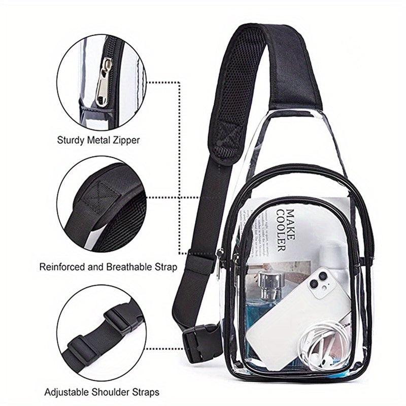 Waterproof PVC Shoulder Bag for Travel Hiking Beach