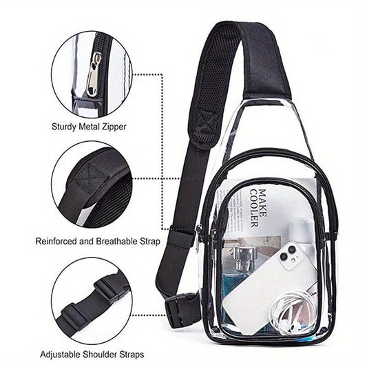 Waterproof PVC Shoulder Bag for Travel Hiking Beach