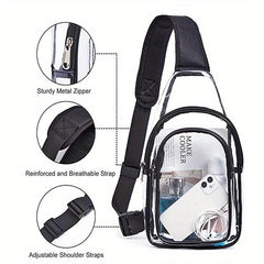 Waterproof PVC Shoulder Bag for Travel Hiking Beach