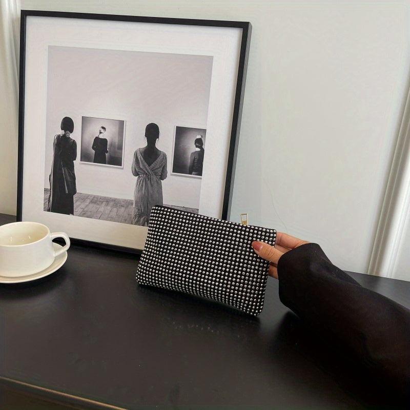 Rivets Decor Clutch Coin Purse All Match Purse For Party