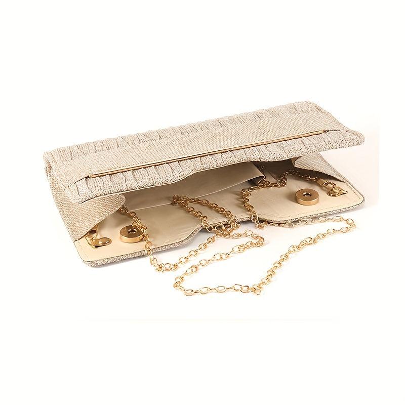 Glitter Rhinestone Clutch Purse Formal Handbag