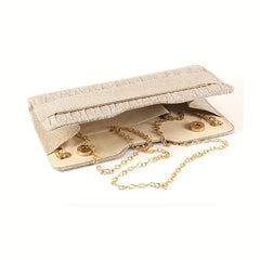 Glitter Rhinestone Clutch Purse Formal Handbag