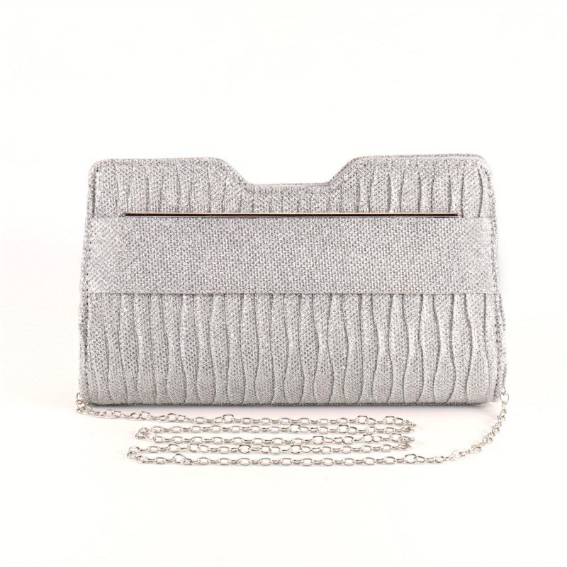 Glitter Rhinestone Clutch Purse Formal Handbag