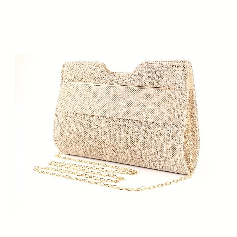 Glitter Rhinestone Clutch Purse Formal Handbag