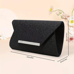 Glitter Sequin Evening Bag Dinner Clutch Purse For Wedding Party Prom