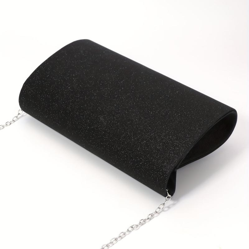 Glitter Sequin Evening Bag Dinner Clutch Purse For Wedding Party Prom