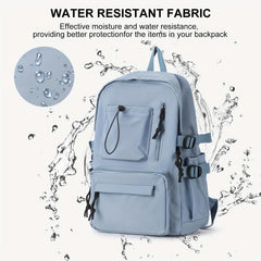 Lightweight School Bag College Laptop Backpack Men Women Large Capacity Travel