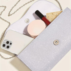 Square Chain Bag For Party Classic Flap Evening Bag Banquet Bag For Women