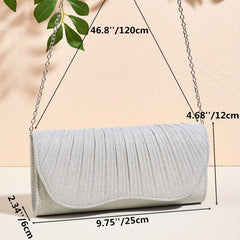 Square Chain Bag For Party Classic Flap Evening Bag Banquet Bag For Women