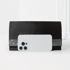 Rhinestone Decor Clutch Wallet Banquet Bag for Party