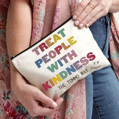Treat People With Kindness Travel Cosmetics Bag