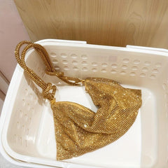 Rhinestone Evening Bag Glitter Shoulder Prom Purse Women's Clutch Bag