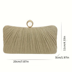 Glitter Evening Bag Dinner Clutch Handbag for Party Wedding Prom