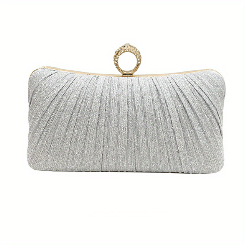 Glitter Evening Bag Dinner Clutch Handbag for Party Wedding Prom