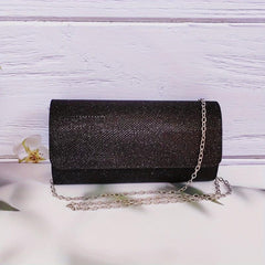 Glitter Sequins Decor Clutch Wallet Evening Bag For Party