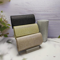 Glitter Sequins Decor Clutch Wallet Evening Bag For Party