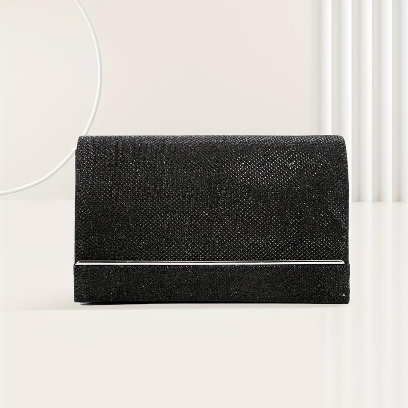Glitter Clutch Banquet Bag Evening Chain Purse