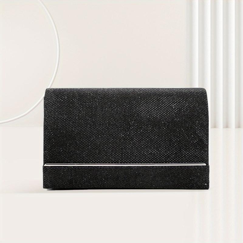 Glitter Clutch Banquet Bag Evening Chain Purse