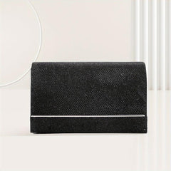 Glitter Clutch Banquet Bag Evening Chain Purse