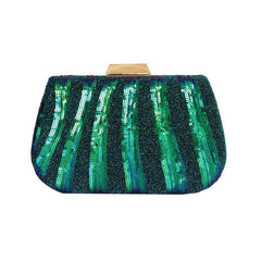 Sequin Decor Evening Clutch Bag Glitter Dinner Banquet Purse