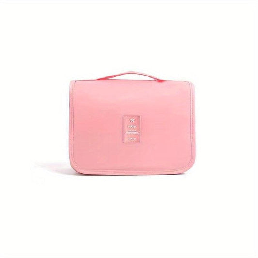 Oxford Cloth Travel Makeup Bag with Hook