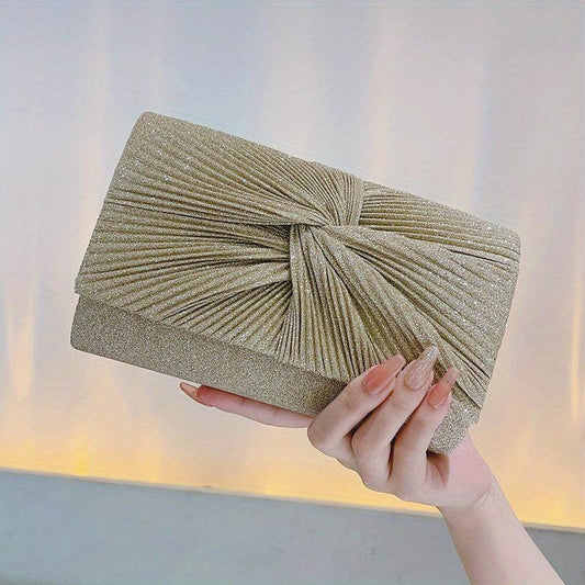 Glitter Evening Clutch Bag Dinner Purse Formal Banquet Handbag