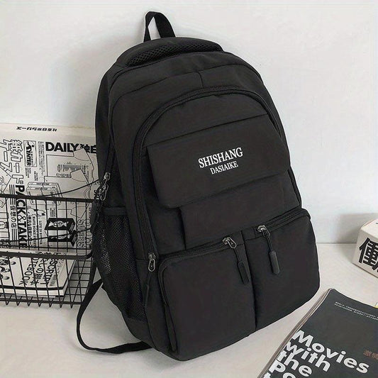 Middle School Student Oxford Fabric Contrast Backpack
