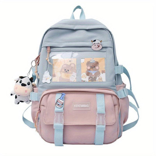 Cartoon Bear Backpack for School and Travel