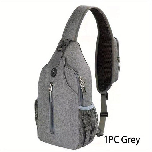Outdoor Lightweight Shoulder Bag Large Capacity Portable Chest Bag