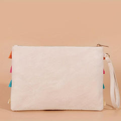 Vintage Ethnic Style Envelope Bag Retro Bohemian Clutch Purse