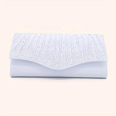 Stylish Rhinestone Clutch Wallet for Women's Evening Party