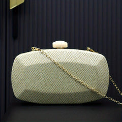 Glitter Rhombus Evening Bag Crossbody Clutch Purse for Wedding Prom