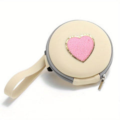 Mini Coin Purse with Wristband & Chenille Patches