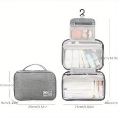 Large Capacity Foldable Hanging Cosmetics Bag Waterproof Toiletry Bag