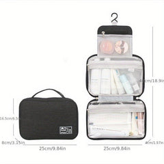 Large Capacity Foldable Hanging Cosmetics Bag Waterproof Toiletry Bag