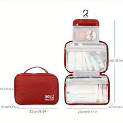 Large Capacity Foldable Hanging Cosmetics Bag Waterproof Toiletry Bag